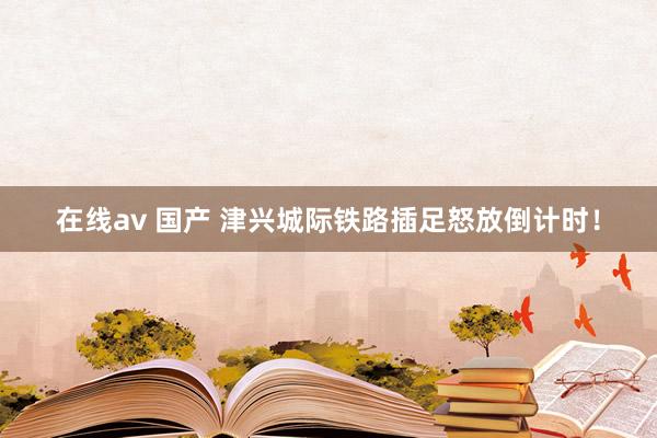 在线av 国产 津兴城际铁路插足怒放倒计时！