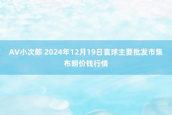 AV小次郎 2024年12月19日寰球主要批发市集布朗价钱行情